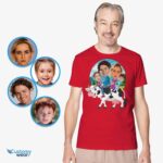 Personalized Papa Cow Shirt – Custom Cow Family Tee for Funny Dads URL Slug: All Family Tees www.customywear.com 13