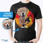 Custom Gangster Dog Tee – Personalized Pet Portrait Shirt All Pet tees www.customywear.com 6