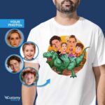 Create Your Personalized Dinosaur Family Tee | Custom Family Vacation T-Shirts All Family Tees www.customywear.com 11