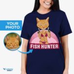 Custom Gangster Cat T-Shirt – Personalized Photo Tee for Pet Lovers Pet www.customywear.com 6