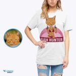 Custom Gangster Cat T-Shirt – Personalized Photo Tee for Pet Lovers Pet www.customywear.com 8