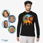 Personalized Lion Family Shirts: Transform Photos into Fun Family Adventure Tees Custom Gifts - Lion King www.customywear.com 15