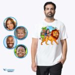 Personalized Lion Family Shirts: Transform Photos into Fun Family Adventure Tees Custom Gifts - Lion King www.customywear.com 12