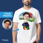 Personalized Mushroom Fantasy Custom T-Shirt – Transform Your Photo Men www.customywear.com 7