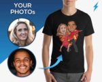 Custom Tango Dance Couple T-Shirt | Personalized Photo Tee Dance www.customywear.com 8