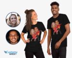 Custom Tango Dance Couple T-Shirt | Personalized Photo Tee Dance www.customywear.com 10