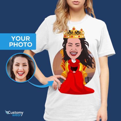 Personalized Selfie T-Shirt for Women | Custom Photo Tee T-shirts for Women www.customywear.com 11