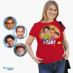 Create Your Own Rocket Family Adventure T-Shirt | Custom Photo Tee Custom Gifts - Rocket ship www.customywear.com 13