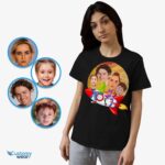 Create Your Own Rocket Family Adventure T-Shirt | Custom Photo Tee Custom Gifts - Rocket ship www.customywear.com 12