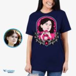 Personalized Selfie T-Shirt for Women | Custom Photo Tee T-shirts for Women www.customywear.com 9