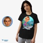 Stylishly Personalized Women’s Shark Tee – Embrace the Waves of Fashion Custom Gifts - Shark Rider www.customywear.com 8