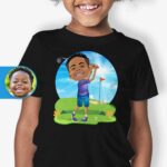 Golf Shirt for Kids – Personalized Tees for Young Golfers Boy's T-shirts www.customywear.com 7