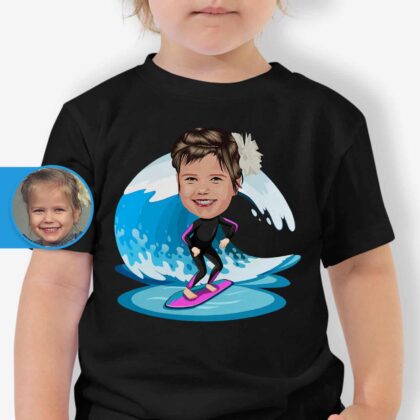 Surfing T-Shirt for Toddler Custom Gifts - Surfing www.customywear.com