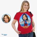 Custom Female Superhero Comic Shirt – Personalized Heroic Tee Custom Gifts - Original Superhero www.customywear.com 9