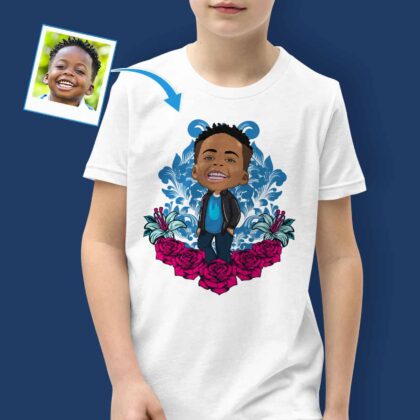 Dress Shirts Teens – Custom Photo Shirt Custom Gifts - Pink blue www.customywear.com 7