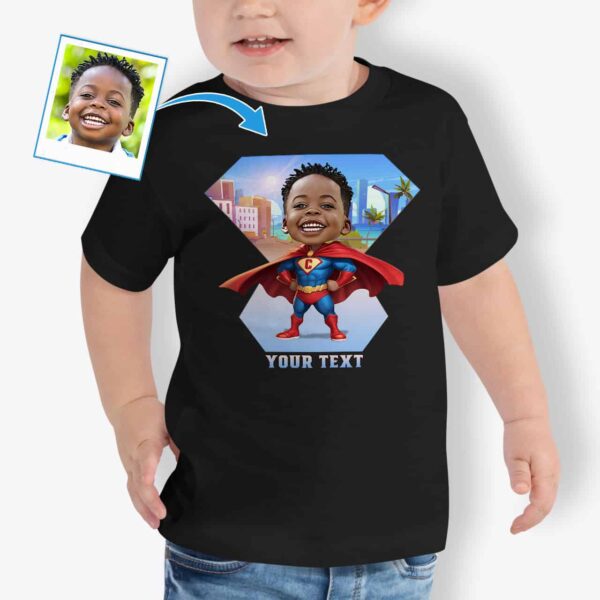 Superhero T-Shirt for Toddler – Personalized tee Axtra - Ai superhero www.customywear.com