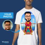 Personalized Male Superhero Custom Shirt | Create Your Own Hero Tee Best Sellers www.customywear.com 6