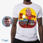 Personalized Motor-Biker Beach Shirt | Custom Photo Tee for Motorcycle Enthusiasts Customizable Short sleeve tees men www.customywear.com 8