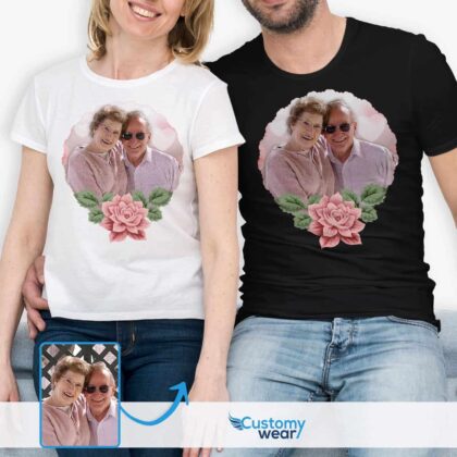 Funny Couples Shirts: Custom Tees for Parents and Grandparents Couple www.customywear.com