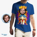 Personalized King T-Shirt | Custom King Caricature Art Tee Men www.customywear.com 9