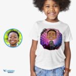 Embrace the Melody with Our Custom Singer Boy Vocalist Shirt! Boy's T-shirts www.customywear.com 7