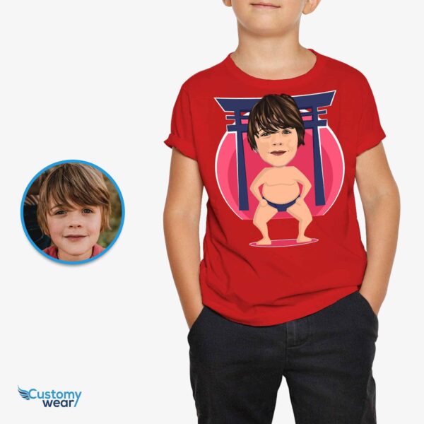 Funny Sumo Champ – Custom Youth Tee Inspired by Japanese Wrestlers! Axtra - ALL vector shirts - male www.customywear.com 2