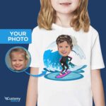 Custom Surfing Girl Youth Tee