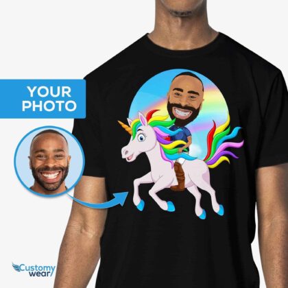 Personalized Unicorn Rider Shirt – Embrace the Magic! Animal Lovers www.customywear.com