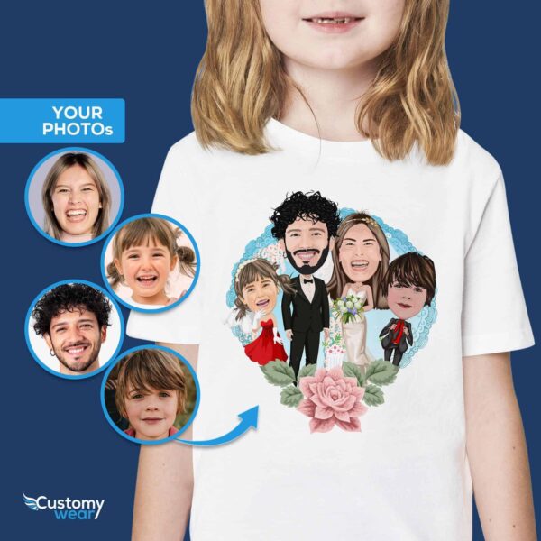 Personalized Wedding Family Tees – Cherish Forever! All Family Tees www.customywear.com