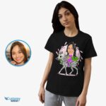 Personalized Zebra Riding Woman Shirt | Wild Animal Fantasy Adventure Tee Custom Gifts - Zebra Riders www.customywear.com 8