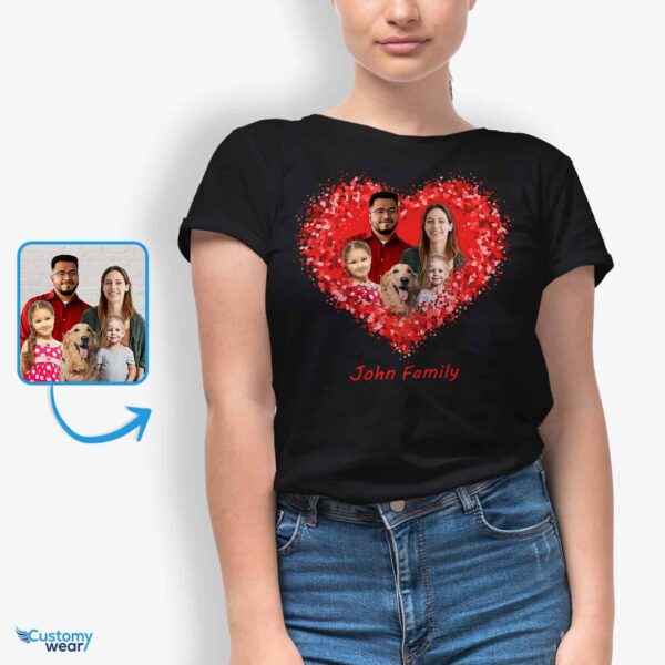 Valentines Flowers Tee for Mom: Capturing Her Love Story All Other Tees www.customywear.com