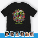 Custom Tees for Family Reunion – Personalized Family Christmas Shirts for Every Member Axtra – Ai Grinch www.customywear.com 3