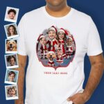 Family Xmas Shirts – Matching Family Santa Claus T-Shirts Axtra - Ai - Santa Claus www.customywear.com 3