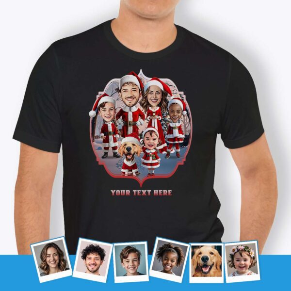 Family Christmas Shirts – Family Vacation Santa Claus T-Shirt Axtra - Ai - Santa Claus www.customywear.com 13