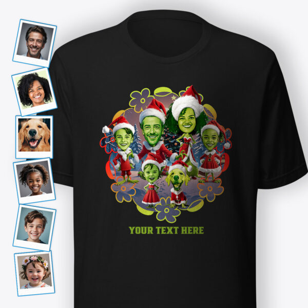 Matching Family Christmas Grouch T-Shirts – Fun Family Christmas Shirts for Everyone Axtra – Ai Grinch www.customywear.com 12