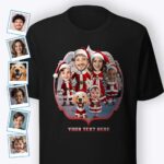 Family Christmas Shirts – Family Vacation Santa Claus T-Shirt Axtra - Ai - Santa Claus www.customywear.com 3