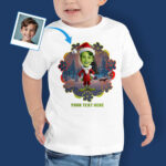 Son’s Birthday Christmas Grouch T-Shirt – Creative Santa Shirt for Celebrations Custom Gifts - Ai Grinch www.customywear.com 5