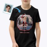 Christmas Tees – Custom Santa Claus T-Shirt for Boys Axtra - Ai - Santa Claus www.customywear.com 3