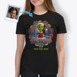 Christmas Grouch T-Shirt for Niece – Fun Youth Grinch T-Shirt Axtra – Ai Grinch www.customywear.com 3