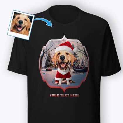 Custom Christmas T-Shirts – Toddler Girl Birthday Santa Claus Tee Custom Gifts - Ai Santa Claus www.customywear.com 8