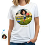 Personalized Disc Golf T-Shirt for Women – Custom Female Disc Golf Player Shirt Custom Gifts - Disc golf www.customywear.com 28