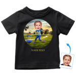 Personalized Disc Golf T-Shirt for Toddler Girls – Custom Youth Disc Golf Shirt Custom Gifts - Disc golf www.customywear.com 18