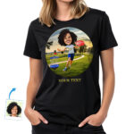 Personalized Disc Golf T-Shirt for Women – Custom Female Disc Golf Player Shirt Custom Gifts - Disc golf www.customywear.com 30