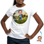 Personalized Disc Golf T-Shirt for Girls – Custom Youth Disc Golf Shirt with Digital Art Custom Gifts - Disc golf www.customywear.com 30