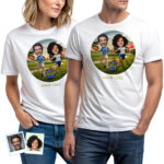 Personalized Disc Golf Couple T-Shirt – Custom Matching Disc Golf Player Shirts Couple www.customywear.com 30